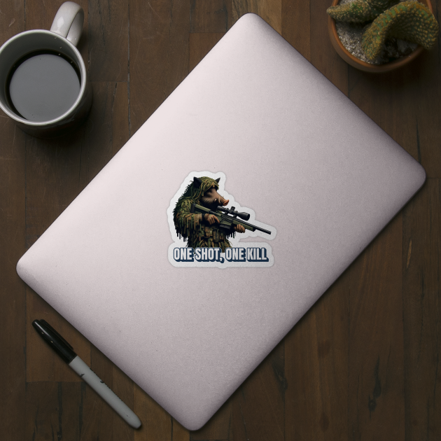 Sniper Wild Boar by Rawlifegraphic